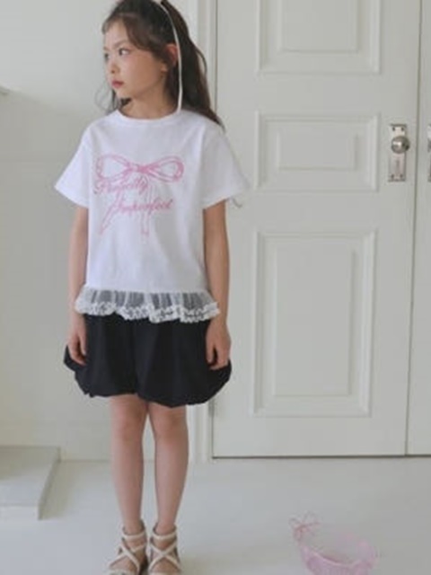 Lace Ribbon Tee