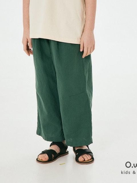 Linen Dart Pants