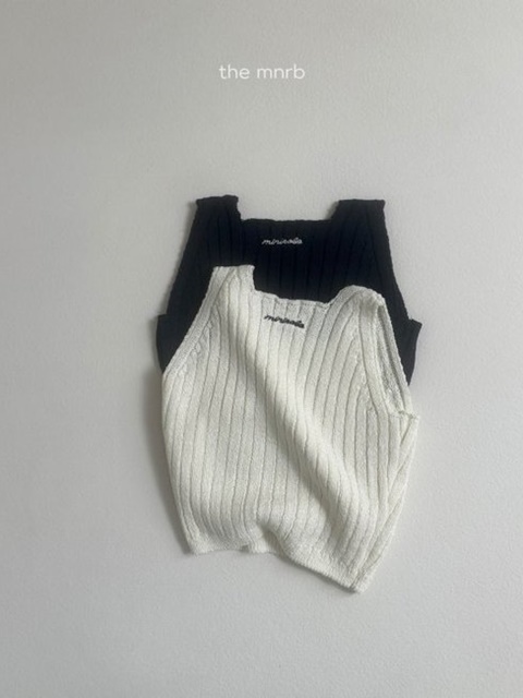 Knitted Rib Sleeveless