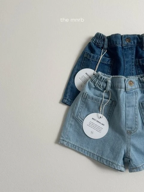 Pocket Denim Pants