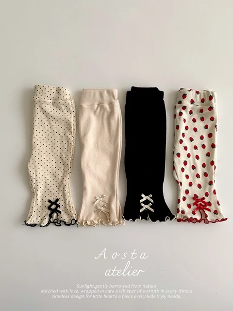 Rib Ribbon Pants