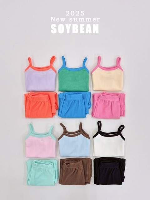 Jelly Pop Sleeveless Top Bottom Set Jelly Pop Sleeveless Top Bottom Set