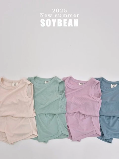 Cool Sleeveless Top Bottom Set Cool Sleeveless Top Bottom Set