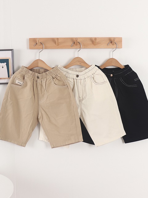 Stitch Cotton Pants