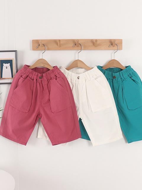 Plain Vivid Cotton Pants