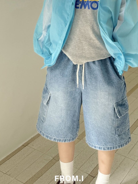 Cargo Denim Pants