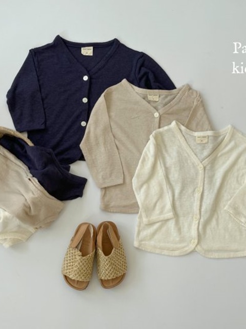 Linen Cardigan Set Linen Cardigan Set