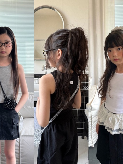 Label Crop Sleeveless