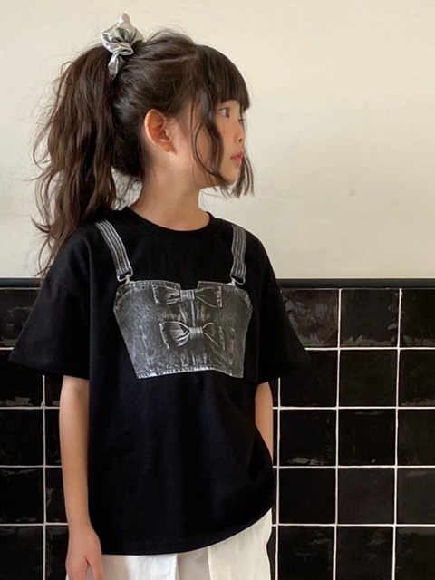Denim Strap Tee
