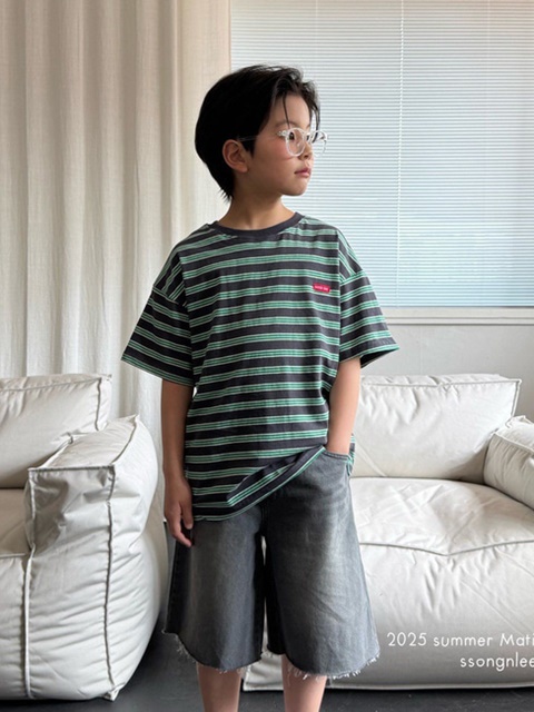 Good Day Stripe Tee