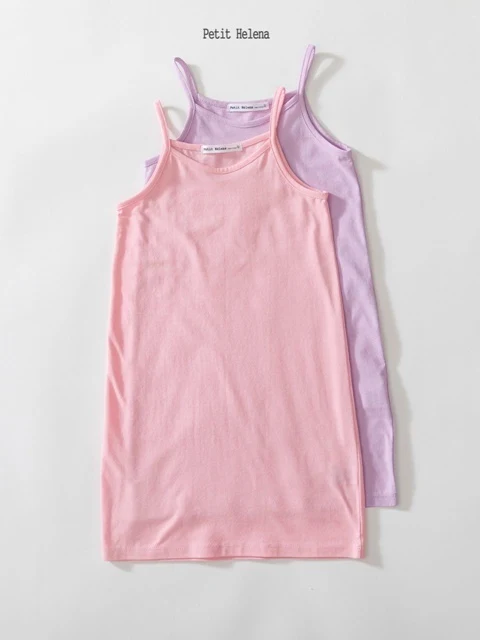 Sleeveless Silket One Piece Sleeveless Silket One Piece