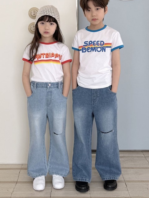 Wide Cut Flare Jeans Wide Cut Flare Jeans