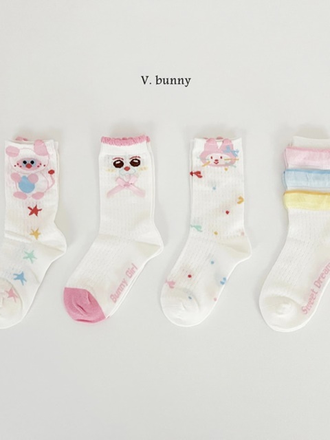 Bunny Girl Socks Set