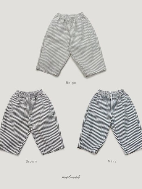 Stripe Hip Pocket Pants Stripe Hip Pocket Pants