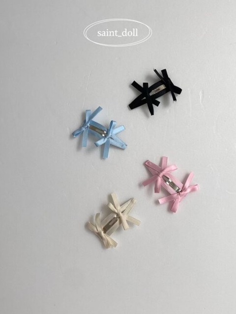 Double Ribbon Snap Pin