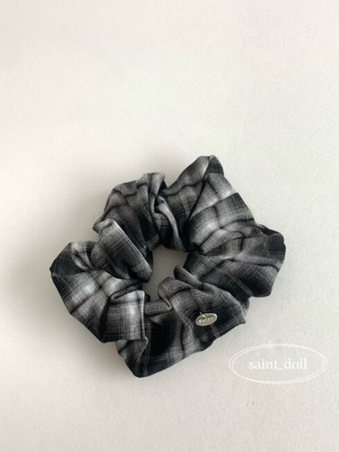 Checked Hair Tie
