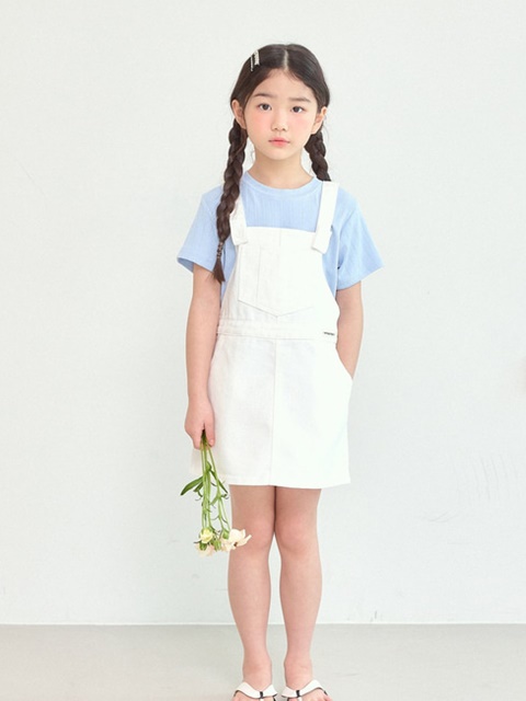 Fresh Overalls Skirt