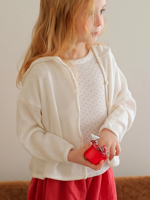Sieh Hood Cardigan