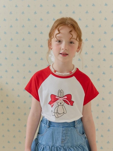 Rabbit Raglan Tee Rabbit Raglan Tee