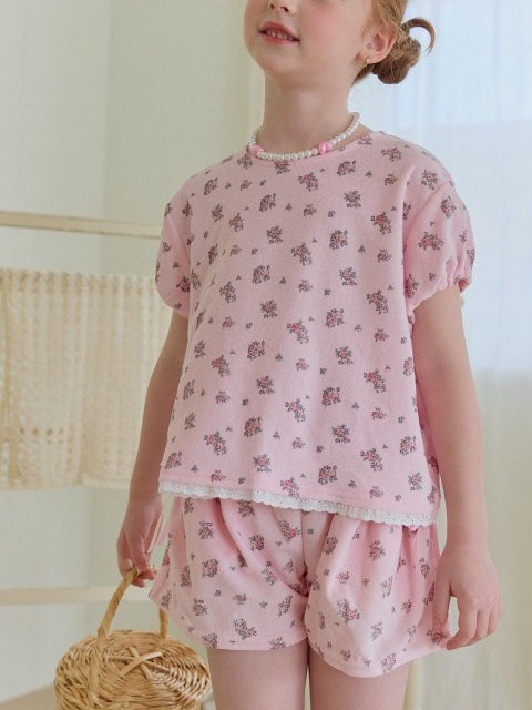 Flower Terry Set Flower Terry Set