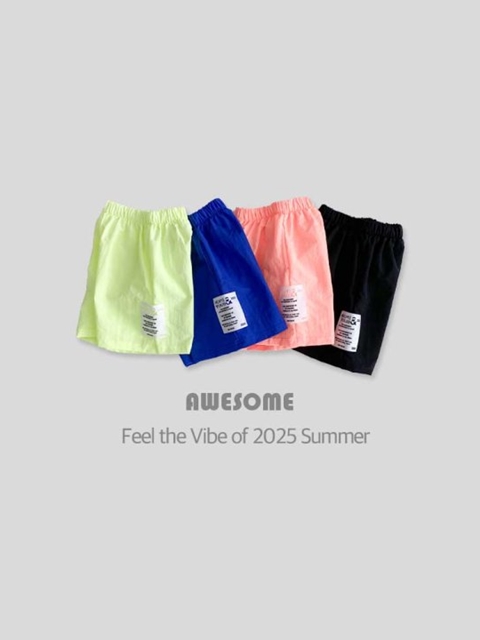 Color Rustling Half Pants Color Rustling Half Pants