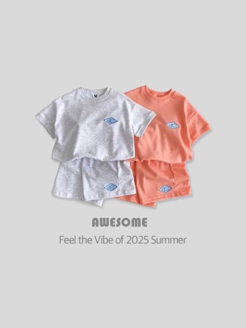 Short Sleeve Top Bottom Set Short Sleeve Top Bottom Set