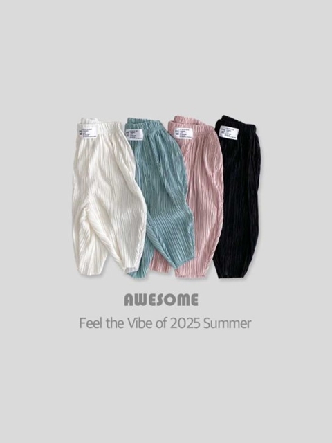 Pleated Pants