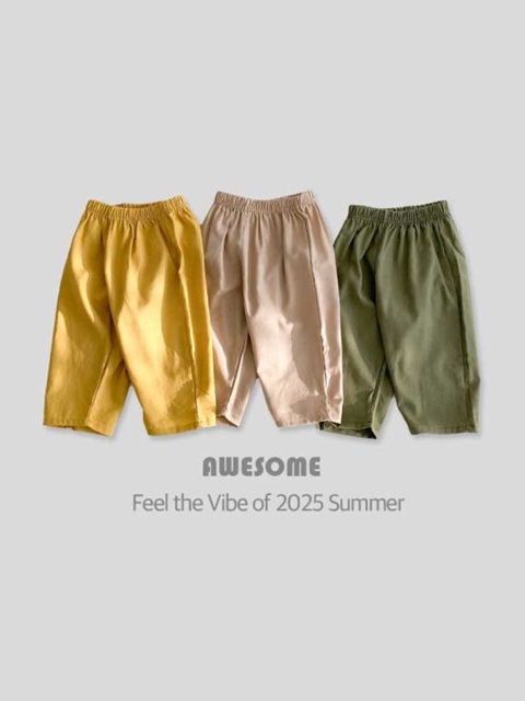 Linen Baggy Pants