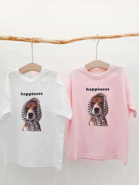 Scarf Puppy Tee