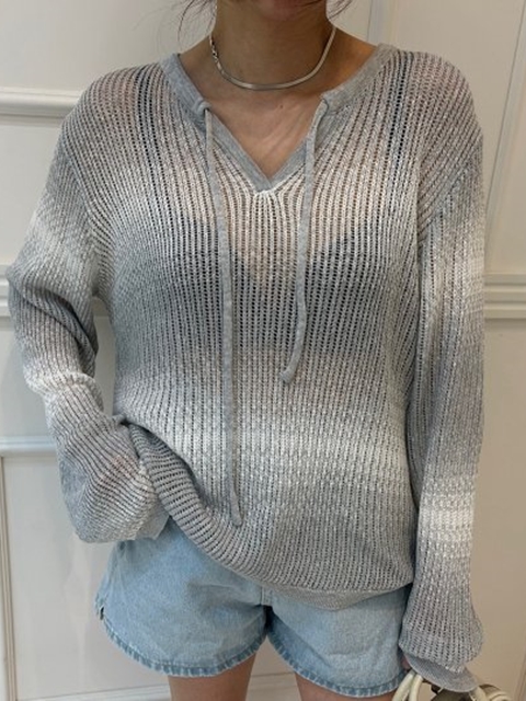 Water Pigment Knit Top Water Pigment Knit Top