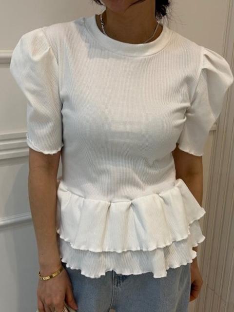 Cancan Rib Tee Cancan Rib Tee