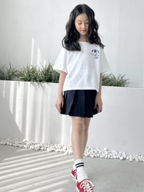 Band Pleated Skirt Band Pleated Skirt