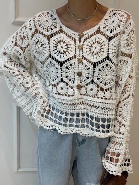 Knit Button Cardigan Knit Button Cardigan