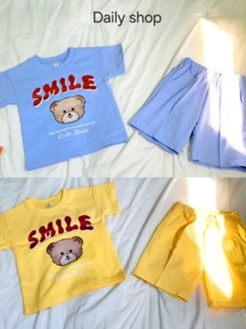 Smile Bear Top Bottom Set Smile Bear Top Bottom Set