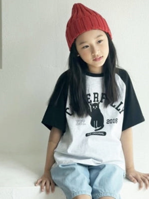 Cat Raglan Tee Cat Raglan Tee