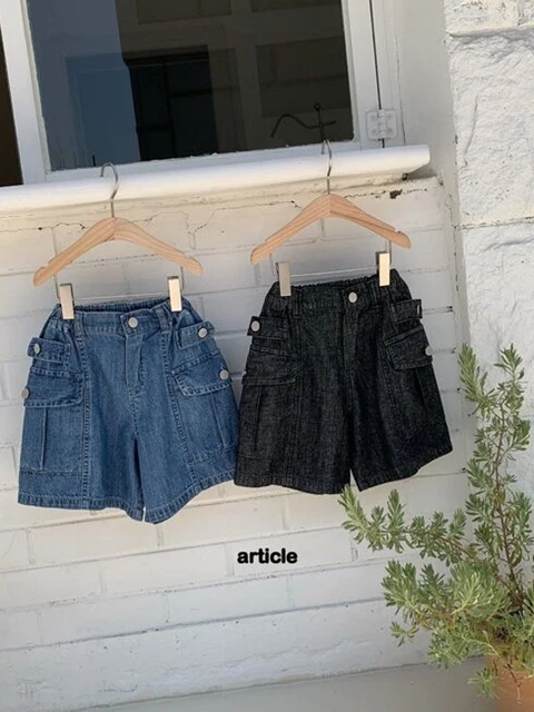 Bijo Cargo Bermuda Denim Pants