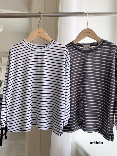 Linen Stripe Tee