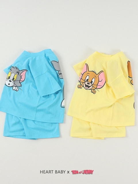 Peekaboo Short Sleeve Top Bottom Set
