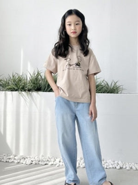 Easy Wide Denim Pants