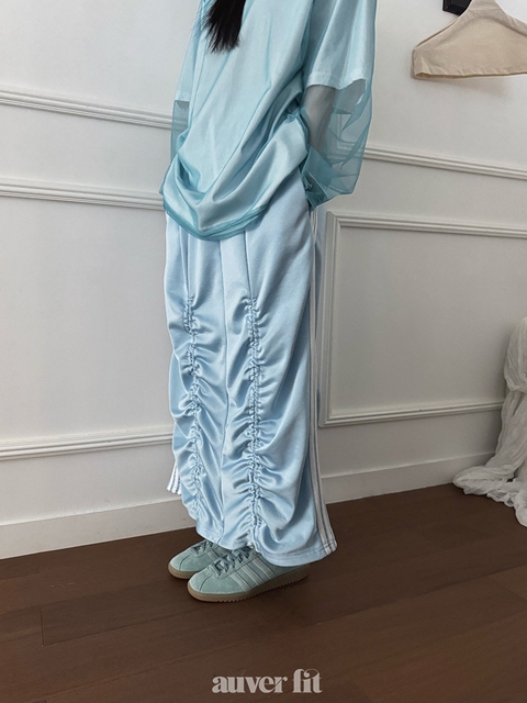 Jersy Shirring Long Skirt Jersy Shirring Long Skirt