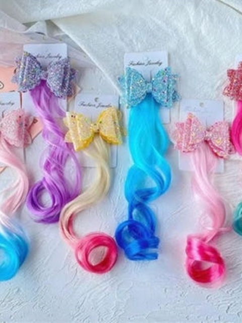 Ribbon Wig Clip Pin
