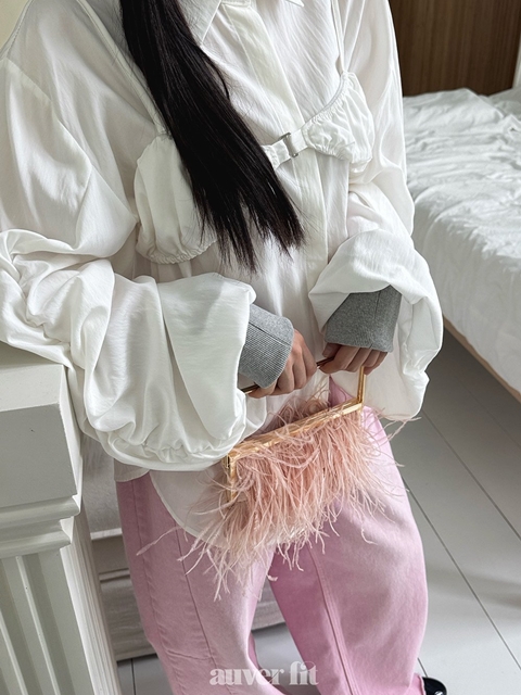 Banding Shirring Shirt