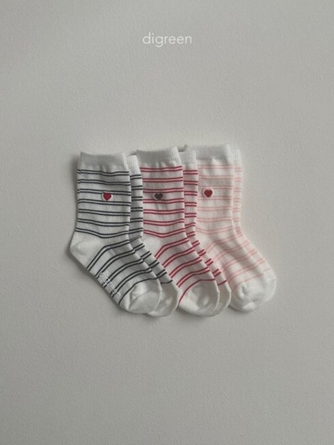 Stripe Love Socks