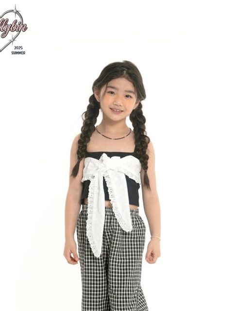 Eyelet Crop Top