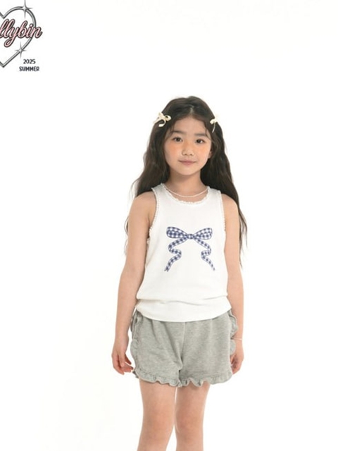 Ribbon Lace Sleeveless Tee Ribbon Lace Sleeveless Tee