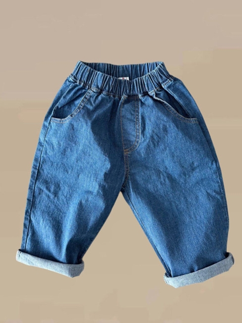 Summer Stretch Wide Denim Pants Summer Stretch Wide Denim Pants