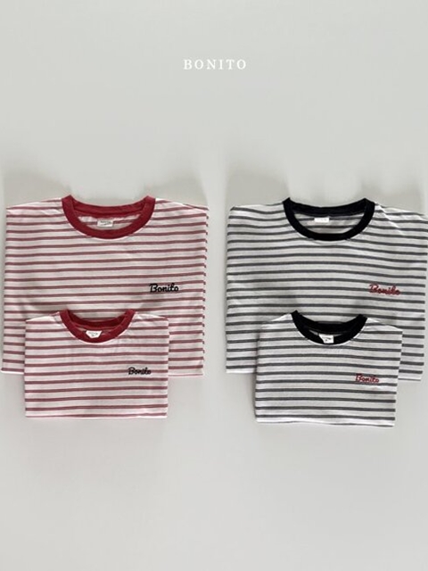 Double Stripe Tee (with Mom)