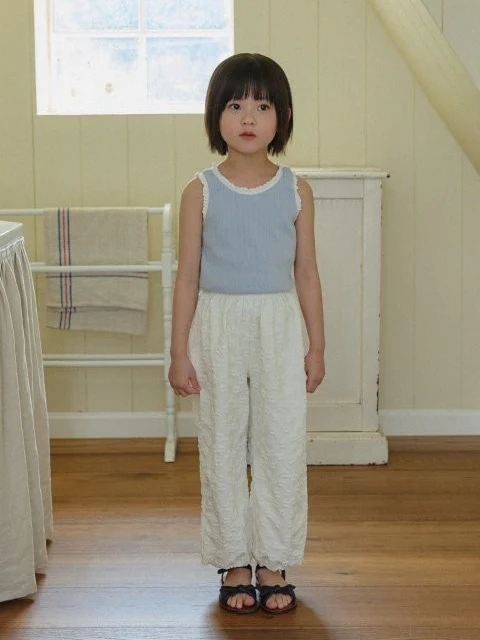 Embossed Flower Pants Embossed Flower Pants