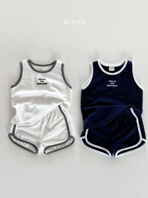 Weather Terry Sleeveless Set