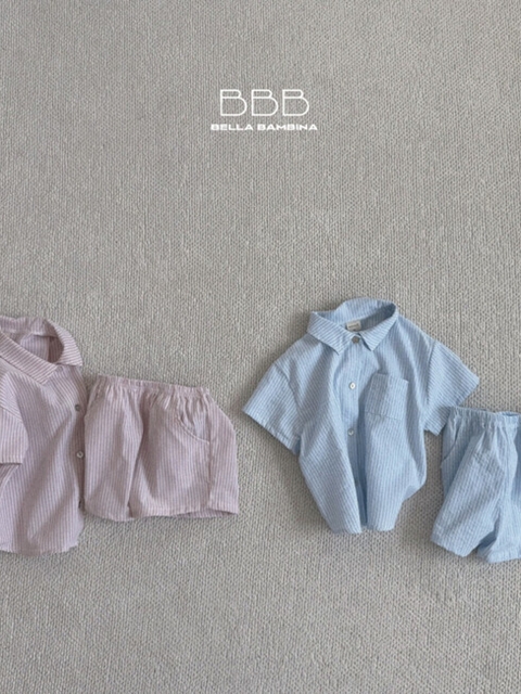 Bebe Plain Shirt Set